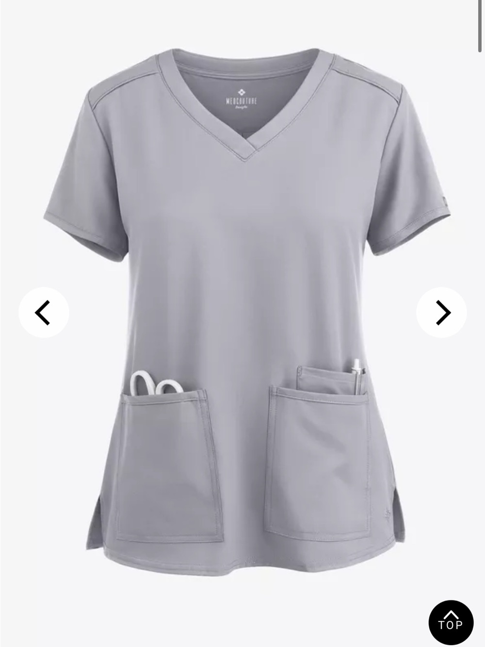 MedCouture Scrub Set NWT size Medium - Picture 7 of 10